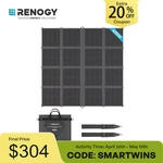Renogy 400W Solar Panel Blanket Portable Suitcase Foldable New. Price: $379.99.