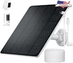 Ring Camera Solar Panel Charger For Stick Up And Spotlight Cams, Weatherproof New. Price: $17.89.