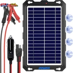 7.5W Solar Battery Trickle Charger 12V Waterproof Maintainer For Car Boat Rv 1P New. Price: $87.51.