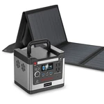 Portable Rechargeable 298WH/93120MAH Power Station With 40W Solar Panel Charger New. Price: $262.49.