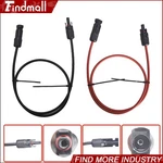 Findmall 25 Feet Black + Red 12AWG Solar Panel Extension Cable Wire Connector New. Price: $24.66.