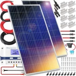 Serenelife 400 Watt 12V Portable Solar Starter Kit With Pcs 200W Monocrystalli New. Price: $764.08.