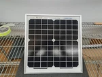 Used, Acopower, HY010-12M-10W, Solar Panel With Custom M12 Conn. & Bracket. Price: $10.00.