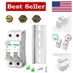 Langir Dc Circuit Breaker 2 Poles 1-63A 500V For Solar Energy System And Othe... New. Price: $23.15.