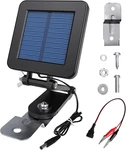 6V Solar Panel For Deer Feeder, Efficient Charger W/adjustable Mount New. Price: $37.69.