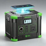 Ebl Portable Power Station 300W 288WH Solar Generator Emergency Backup New. Price: $180.00.