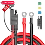 Goupchn Sae Battery Connector, Ring Terminal Awg 100CM, Red New. Price: $24.99.