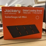 Jackery - Solarsaga 40W Mini Panel Black 0634446 New. Price: $74.99.