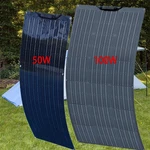 12V50W Flexible Solar 19.8V 100W Photovoltaic Panels Battery Charger New. Price: $177.10.
