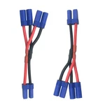 Linsyrc 2PCS EC5 Plug Parallel Battery Connector Cable 1-FEMALE 2-MALE Red New. Price: $16.59.