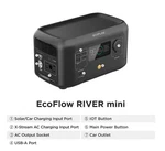 Ecoflow River Mini EFR421 210WH Portable Power Station 300W 600W Surge Used. Price: $139.99.