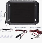 Paladin 5W 12V Portable Solar Battery Trickle Charger Maintainer New. Price: $59.99.