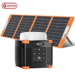 Flashfish FL9-A Bluetooth 5.0 Speaker 56WH Power Bank W/wo 100W 18V Solar Panel New. Price: $242.00.