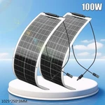 100W Solar Panel 19.8V Flexible Mono Pv Off-grid Rv Home Roof Boat Battery New. Price: $99.99.