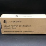 Lion Energy Ft Solar Power Connector Anderson Extension Cable 25A New In Box. Price: $17.99.