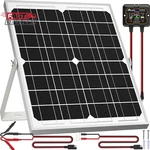 Solperk Solar Panel Kit 20W 12V, Waterproof Battery Trickle Charger Mainta New. Price: $43.71.