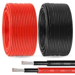 Solar Panel Wire 10 Awg 6MM 200FT Black & Red Tinned Copper Pv Outdoor New. Price: $265.01.