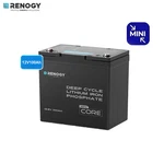 Renogy 12V 100AH Core Mini Deep Cycle LIFEPO4 Lithium Battery Backup Power IP65 New. Price: $249.99.