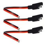 14AWG Sae Connector Extension CABLE,(3PACK) Plug 2 Pin Sing... New. Price: $15.67.