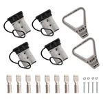 4 Pcs 2/0 Gauge 350 Amp Battery Quick Connect/disconnect With Handle, Jumper .... Price: $106.00.