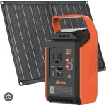 Takki (TP89) Solar Rechargeable Generator 83WH Open. Price: $109.99.