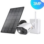 Zosi Solar Panel Pir Wifi Security Rechargeable Battery Camera Kit Wireless 3MP New. Price: $69.99.