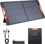 Zoupw 100W Portable Solar Panel With 5-IN-1 CABLE,23.5% Efficiency Mono Foldable New. Price: $164.29.