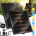 2X Solar Panel Power Charger 12V 6000MAH For Trail Camera Hunting Waterproof New. Price: $76.99.