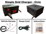 Grid Charger 03-11 Honda Civic Hybrid Recondition Ima Battery New. Price: $219.99.
