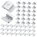Zhengmy Pack Solar Panel Mid Clamps 1.06 Inch Bracket Aluminium 48 New. Price: $43.41.