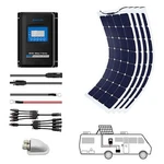 Acopower 440WATTS Flexible Solar Rv Kit W/ 40A Waterproof Charge Controller New. Price: $1128.99.