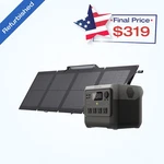 Ecoflow Solar Generator River 2 Pro 768WH+110W Panel Certified Refurbished. Price: $398.75.