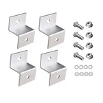 F-ber 1 Set (4PCS) Solar Panel Mounting Hardware Z Type Bracket Aluminum W/st... New. Price: $18.27.