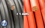 1 Gauge Awg Welding Lead & Car Battery Cable Copper Wire Made Usa Solar New. Price: $3296.96.