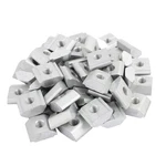 Uxcell 50PCS Aluminum Solar Panel Mounting Brackets-mid Clamp For Silver Tone New. Price: $55.05.