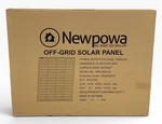 Newpowa NPA120S-24I 120W Monocrystalline 24V Off-grid Solar Panel. Price: $139.99.