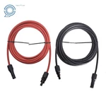 10 Awg Solar Panel Extension Cable Wire Connector Pair 15FT Black + Red New. Price: $23.73.