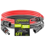 Jxmxrpv Solar Extension Cable 10AWG, 6.6FT, Both Ends Installed New. Price: $24.85.