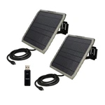 Stealth Cam Fieldmax Ex 10-INCH Solar Panel (2-PACK) Bundle With Card Reader New. Price: $199.99.