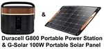 Duracell G800 Portable Power Station & G-solar 100W Panel New. Price: $799.99.