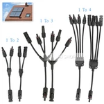 Solar Panel Y Branch Cable Connection Waterproof Adapter Connector Extension New. Price: $7.59.