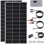 200W Solar Panel Starter Kit - Monocrystalline Modules & 20A Controller New. Price: $269.99.