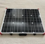 Lion Energy 100 Watt 12V Portable Solar Panel For Rv, Outdoor Camping And Travel Used. Price: $39.95.