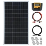 150 Watt 12VOLT Solar Panel Kit Monocrystalline Module 20A Charge Controller ... New. Price: $197.83.