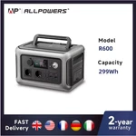 Allpowers Portable Station R600, 299WH LIFEP04 Battery With 2X 600W Ac New. Price: $580.00.