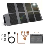 80W Solar Panel Usb-a Usb-c For Bluetti Elite 30 Portable Power Station 600W New. Price: $85.79.