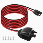 Solar Entry Gland With 10FT 10AWG Extension Cable,through Rv Roof... New. Price: $51.52.