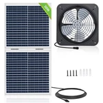 Eco-worthy 25W FAN+30W Solar Panel, Foldable PANEL+12.6IN New. Price: $150.86.