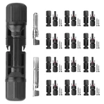 New Black, Solar Panel Connector IP67 Waterproof Adapters Set 10 Pairs. Price: $19.60.