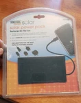 Thunderbolt Magnum Solar Power Pack Recharge-on-the-go! Item# 68691 New. Price: $25.00.